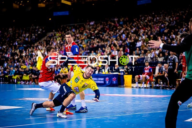 Handball I Herren I Saison 2023-2024 I Liqui Moly Handballbundesliga I 14. Spieltag I Handball Sportverein Hamburg - Rhein-Neckar Löwen I 02.12.2023