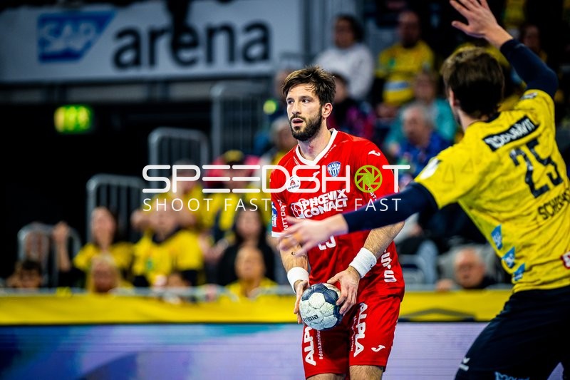 Handball I Herren I Saison 2023-2024 I Liqui Moly Handballbundesliga I 15. Spieltag I Rhein-Neckar Löwen - TBV Lemgo Lippe I 09.12.2023