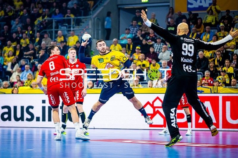 Handball I Herren I Saison 2023-2024 I Liqui Moly Handballbundesliga I 15. Spieltag I Rhein-Neckar Löwen - TBV Lemgo Lippe I 09.12.2023