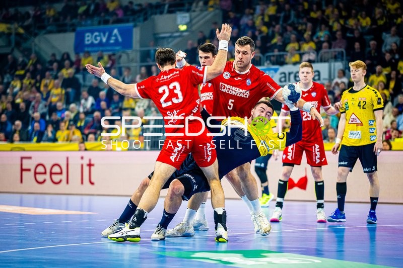 Handball I Herren I Saison 2023-2024 I Liqui Moly Handballbundesliga I 15. Spieltag I Rhein-Neckar Löwen - TBV Lemgo Lippe I 09.12.2023