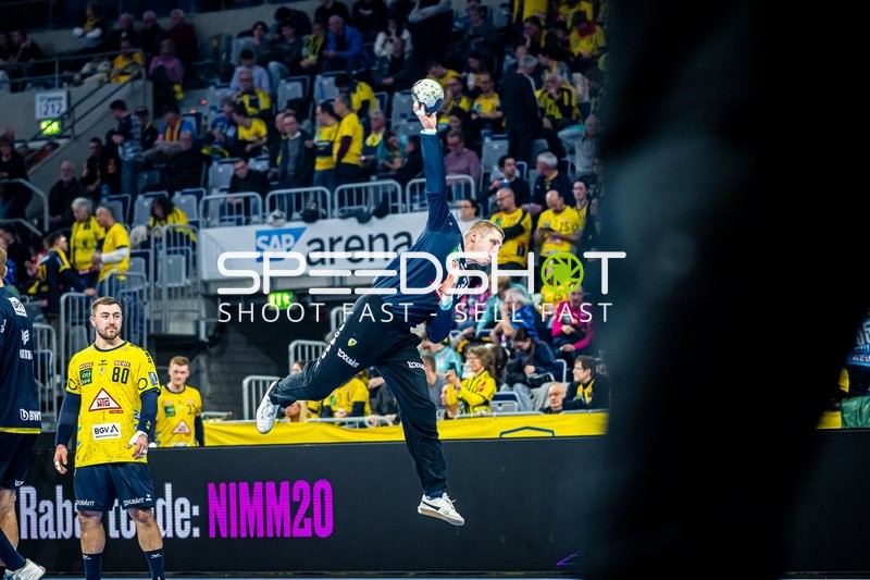 Handball I Herren I Saison 2023-2024 I Liqui Moly Handballbundesliga I 15. Spieltag I Rhein-Neckar Löwen - TBV Lemgo Lippe I 09.12.2023