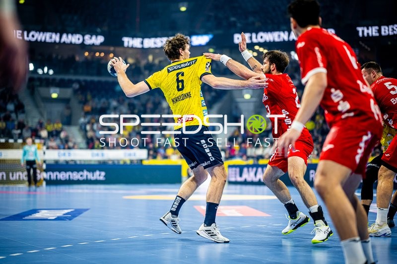 Handball I Herren I Saison 2023-2024 I Liqui Moly Handballbundesliga I 15. Spieltag I Rhein-Neckar Löwen - TBV Lemgo Lippe I 09.12.2023