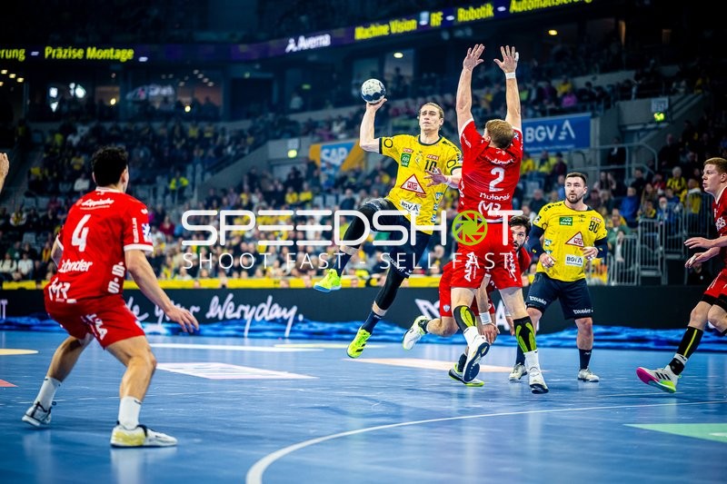 Handball I Herren I Saison 2023-2024 I Liqui Moly Handballbundesliga I 15. Spieltag I Rhein-Neckar Löwen - TBV Lemgo Lippe I 09.12.2023