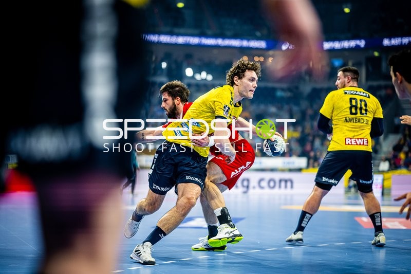 Handball I Herren I Saison 2023-2024 I Liqui Moly Handballbundesliga I 15. Spieltag I Rhein-Neckar Löwen - TBV Lemgo Lippe I 09.12.2023