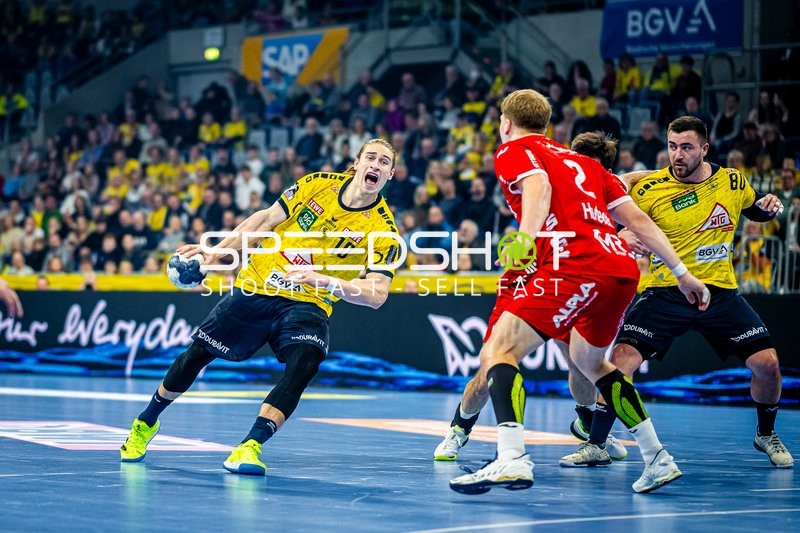Handball I Herren I Saison 2023-2024 I Liqui Moly Handballbundesliga I 15. Spieltag I Rhein-Neckar Löwen - TBV Lemgo Lippe I 09.12.2023