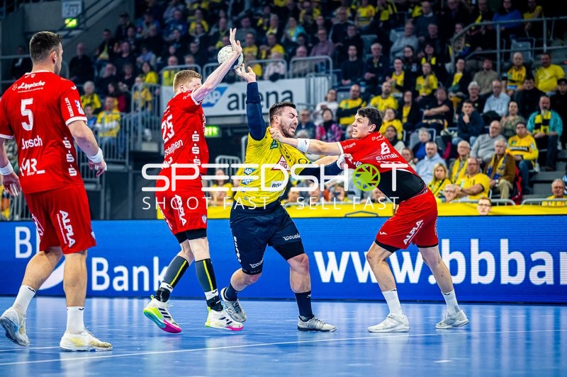 Handball I Herren I Saison 2023-2024 I Liqui Moly Handballbundesliga I 15. Spieltag I Rhein-Neckar Löwen - TBV Lemgo Lippe I 09.12.2023