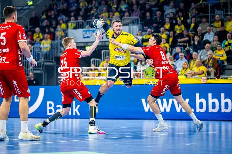 Handball I Herren I Saison 2023-2024 I Liqui Moly Handballbundesliga I 15. Spieltag I Rhein-Neckar Löwen - TBV Lemgo Lippe I 09.12.2023