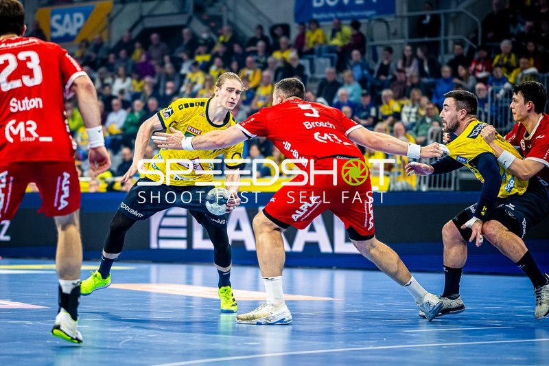Handball I Herren I Saison 2023-2024 I Liqui Moly Handballbundesliga I 15. Spieltag I Rhein-Neckar Löwen - TBV Lemgo Lippe I 09.12.2023