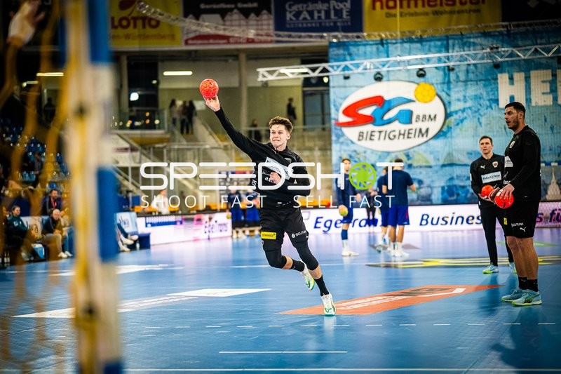 Handball I Herren I Saison 2023-2024 I DHB-Pokal I Achtelfinale I SG BBM Bietigheim - Füchse Berlin I 12.12.2023