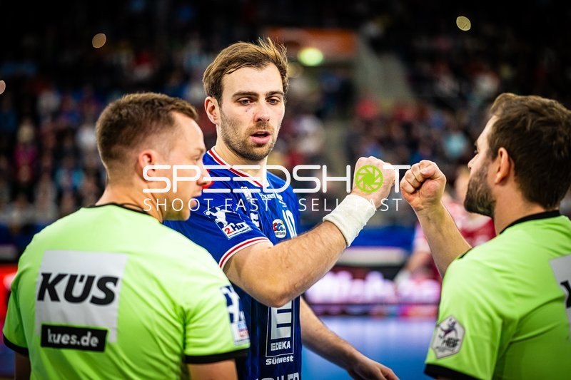 Handball I Herren I Saison 2023-2024 I DHB-Pokal I Achtelfinale I SG BBM Bietigheim - Füchse Berlin I 12.12.2023