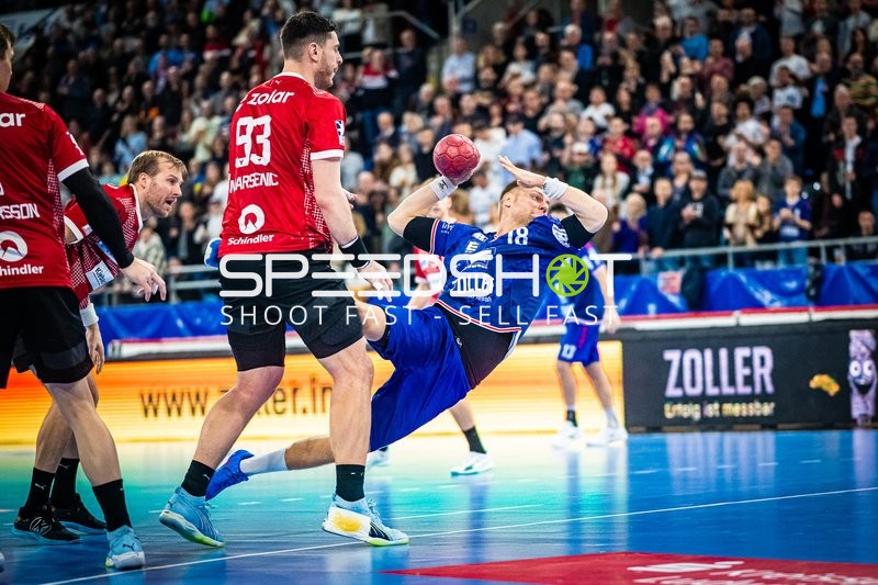 Handball I Herren I Saison 2023-2024 I DHB-Pokal I Achtelfinale I SG BBM Bietigheim - Füchse Berlin I 12.12.2023