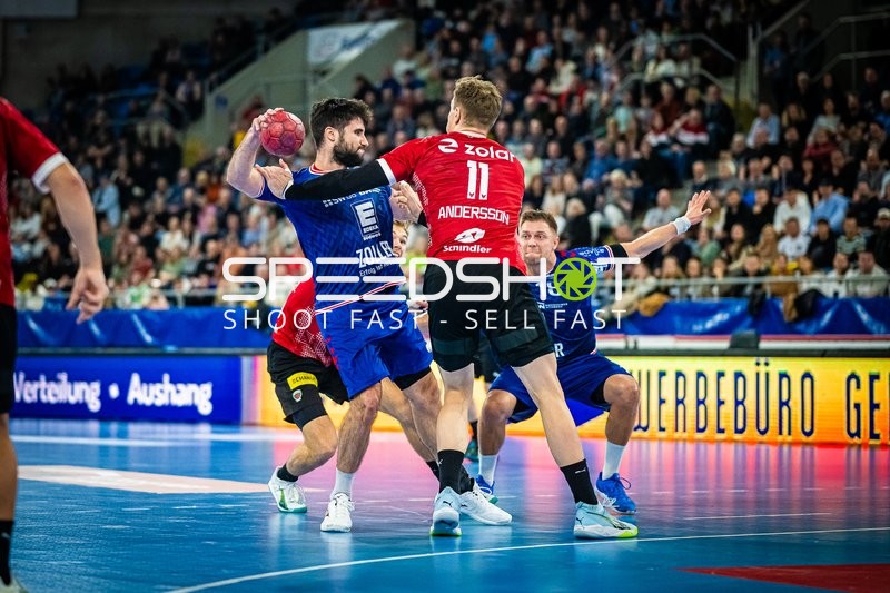 Handball I Herren I Saison 2023-2024 I DHB-Pokal I Achtelfinale I SG BBM Bietigheim - Füchse Berlin I 12.12.2023
