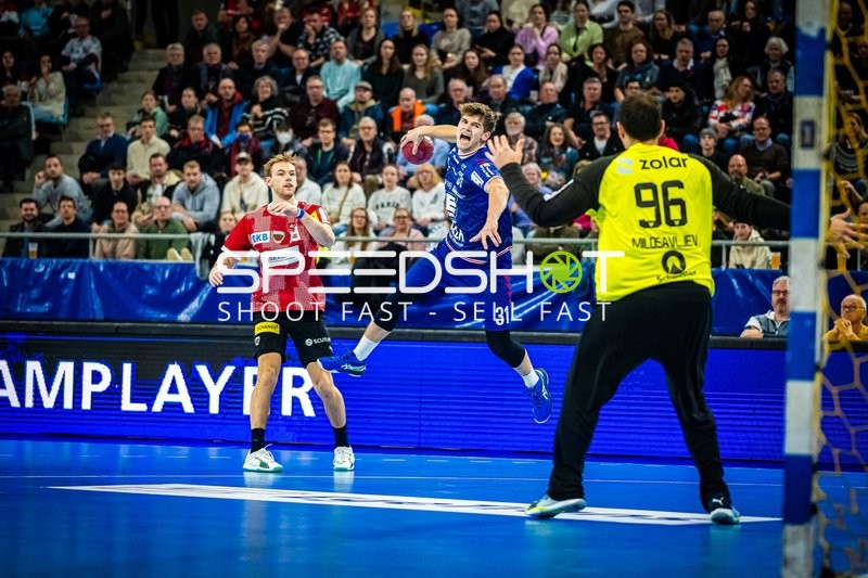 Handball I Herren I Saison 2023-2024 I DHB-Pokal I Achtelfinale I SG BBM Bietigheim - Füchse Berlin I 12.12.2023