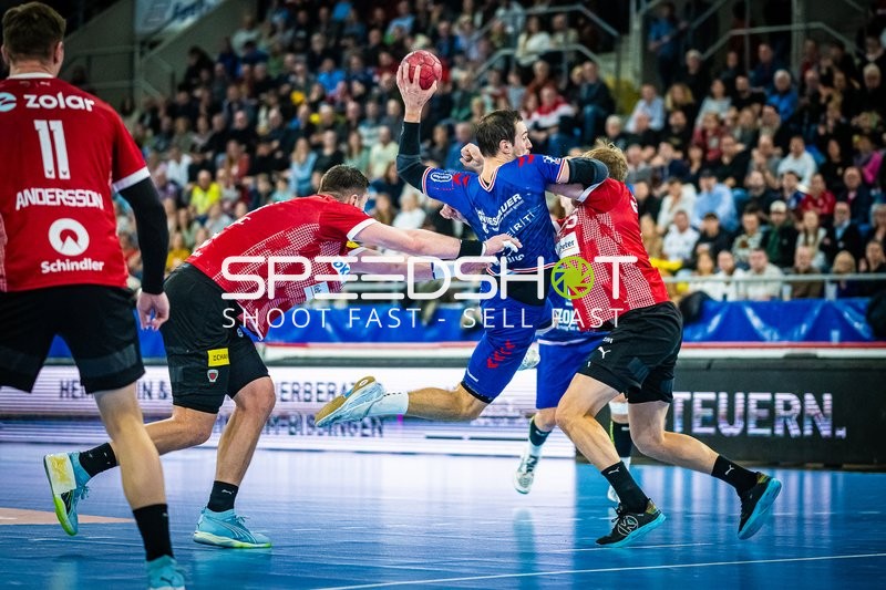 Handball I Herren I Saison 2023-2024 I DHB-Pokal I Achtelfinale I SG BBM Bietigheim - Füchse Berlin I 12.12.2023