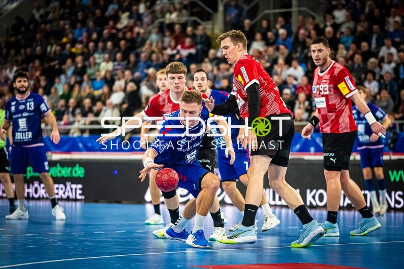 Handball I Herren I Saison 2023-2024 I DHB-Pokal I Achtelfinale I SG BBM Bietigheim - Füchse Berlin I 12.12.2023