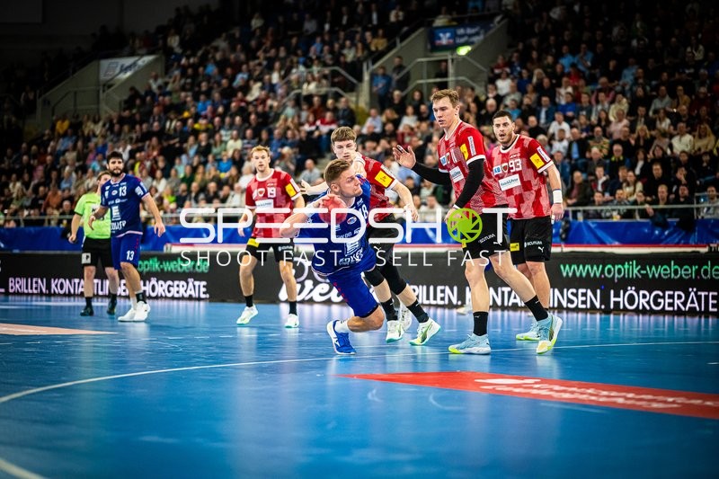Handball I Herren I Saison 2023-2024 I DHB-Pokal I Achtelfinale I SG BBM Bietigheim - Füchse Berlin I 12.12.2023