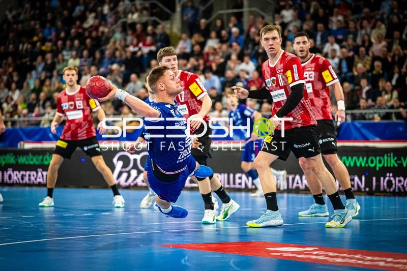Handball I Herren I Saison 2023-2024 I DHB-Pokal I Achtelfinale I SG BBM Bietigheim - Füchse Berlin I 12.12.2023