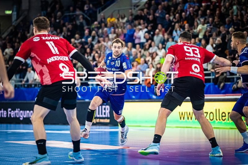 Handball I Herren I Saison 2023-2024 I DHB-Pokal I Achtelfinale I SG BBM Bietigheim - Füchse Berlin I 12.12.2023