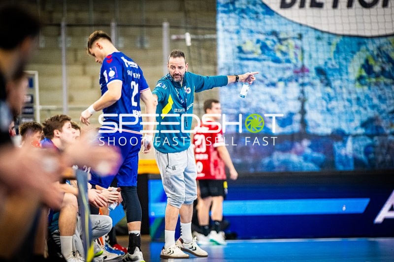 Handball I Herren I Saison 2023-2024 I DHB-Pokal I Achtelfinale I SG BBM Bietigheim - Füchse Berlin I 12.12.2023