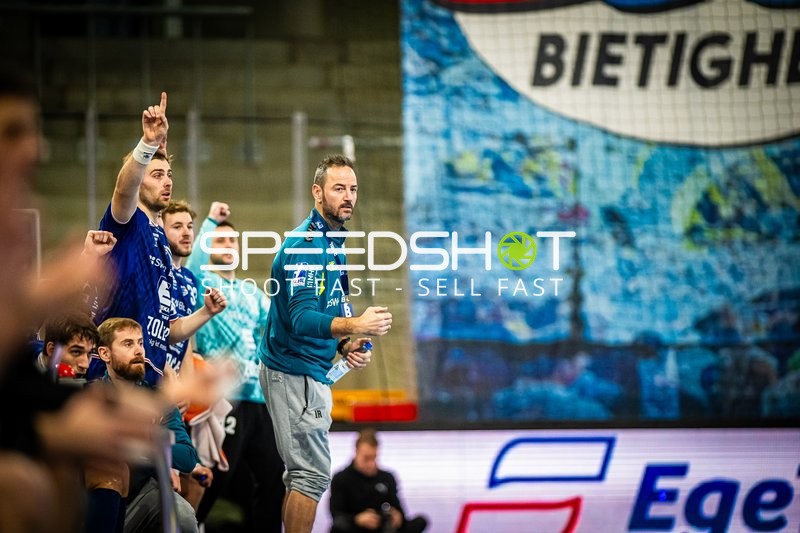 Handball I Herren I Saison 2023-2024 I DHB-Pokal I Achtelfinale I SG BBM Bietigheim - Füchse Berlin I 12.12.2023