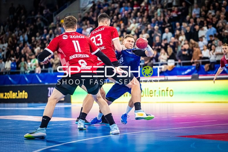 Handball I Herren I Saison 2023-2024 I DHB-Pokal I Achtelfinale I SG BBM Bietigheim - Füchse Berlin I 12.12.2023