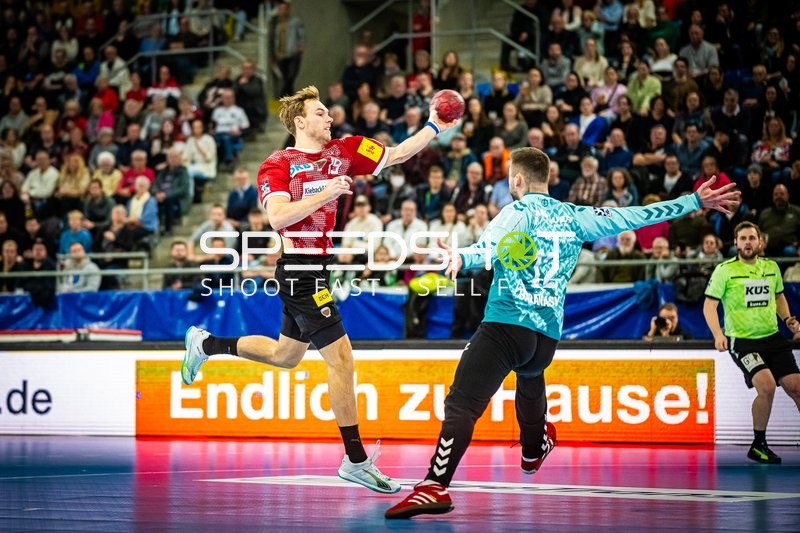Handball I Herren I Saison 2023-2024 I DHB-Pokal I Achtelfinale I SG BBM Bietigheim - Füchse Berlin I 12.12.2023