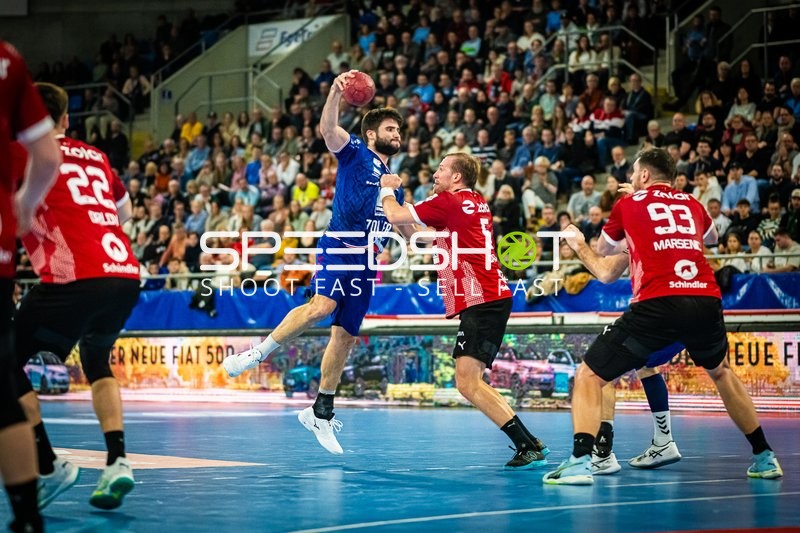 Handball I Herren I Saison 2023-2024 I DHB-Pokal I Achtelfinale I SG BBM Bietigheim - Füchse Berlin I 12.12.2023