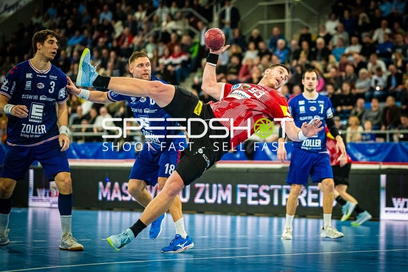 Handball I Herren I Saison 2023-2024 I DHB-Pokal I Achtelfinale I SG BBM Bietigheim - Füchse Berlin I 12.12.2023