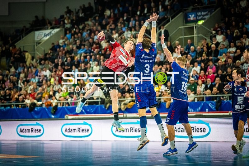 Handball I Herren I Saison 2023-2024 I DHB-Pokal I Achtelfinale I SG BBM Bietigheim - Füchse Berlin I 12.12.2023