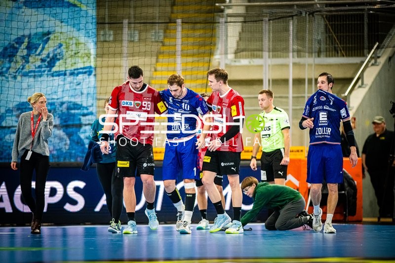 Handball I Herren I Saison 2023-2024 I DHB-Pokal I Achtelfinale I SG BBM Bietigheim - Füchse Berlin I 12.12.2023