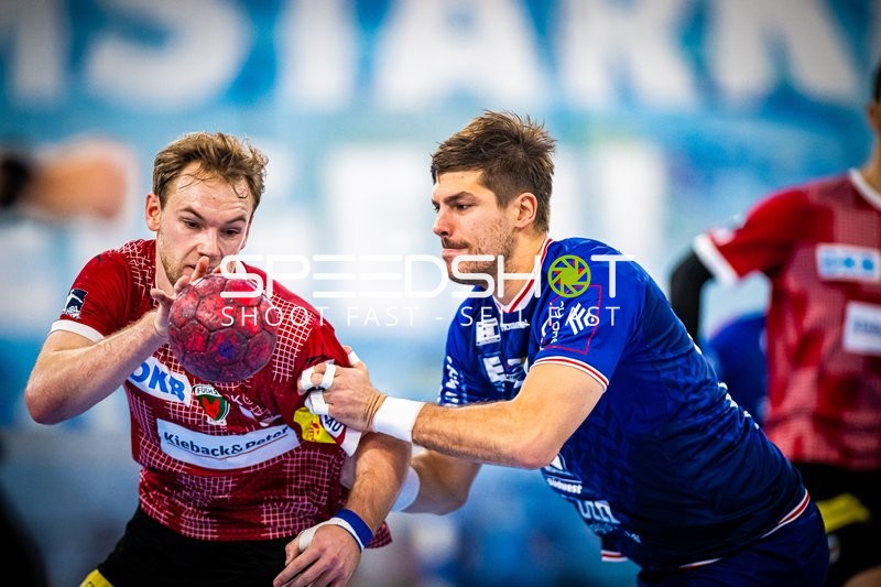 Handball I Herren I Saison 2023-2024 I DHB-Pokal I Achtelfinale I SG BBM Bietigheim - Füchse Berlin I 12.12.2023