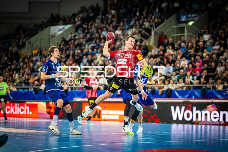 Handball I Herren I Saison 2023-2024 I DHB-Pokal I Achtelfinale I SG BBM Bietigheim - Füchse Berlin I 12.12.2023