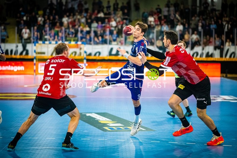 Handball I Herren I Saison 2023-2024 I DHB-Pokal I Achtelfinale I SG BBM Bietigheim - Füchse Berlin I 12.12.2023