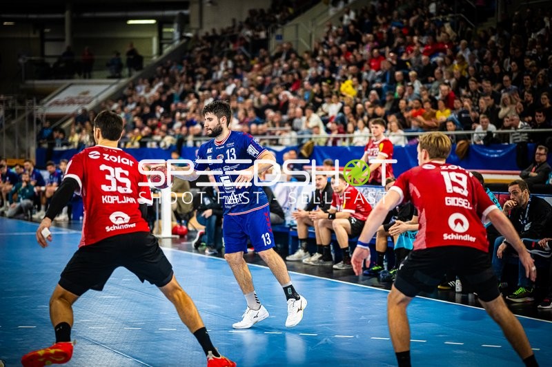 Handball I Herren I Saison 2023-2024 I DHB-Pokal I Achtelfinale I SG BBM Bietigheim - Füchse Berlin I 12.12.2023