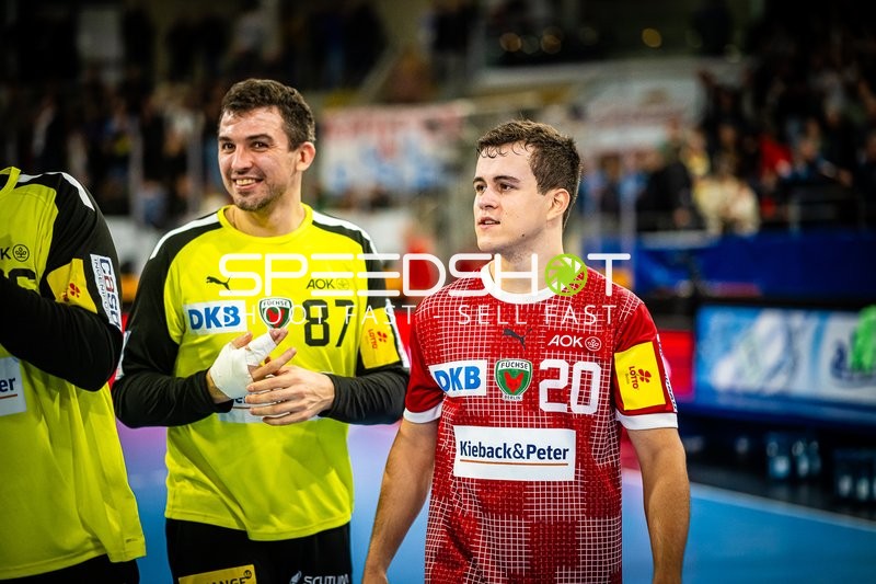 Handball I Herren I Saison 2023-2024 I DHB-Pokal I Achtelfinale I SG BBM Bietigheim - Füchse Berlin I 12.12.2023