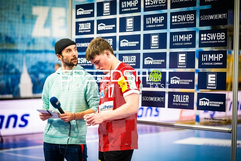 Handball I Herren I Saison 2023-2024 I DHB-Pokal I Achtelfinale I SG BBM Bietigheim - Füchse Berlin I 12.12.2023