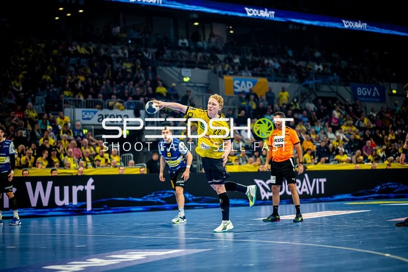 Handball I Herren I Saison 2023-2024 I Liqui Moly Handballbundesliga I 17. Spieltag I Rhein-Neckar Löwen - ThSV Eisenach I 20.12.2023