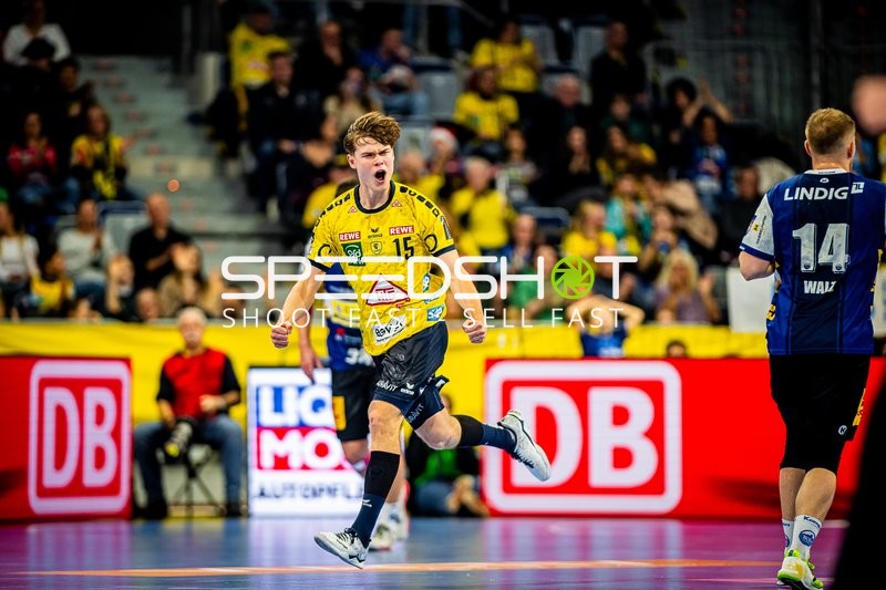 Handball I Herren I Saison 2023-2024 I Liqui Moly Handballbundesliga I 17. Spieltag I Rhein-Neckar Löwen - ThSV Eisenach I 20.12.2023