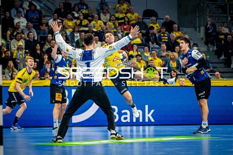 Handball I Herren I Saison 2023-2024 I Liqui Moly Handballbundesliga I 17. Spieltag I Rhein-Neckar Löwen - ThSV Eisenach I 20.12.2023