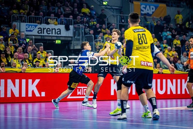 Handball I Herren I Saison 2023-2024 I Liqui Moly Handballbundesliga I 17. Spieltag I Rhein-Neckar Löwen - ThSV Eisenach I 20.12.2023