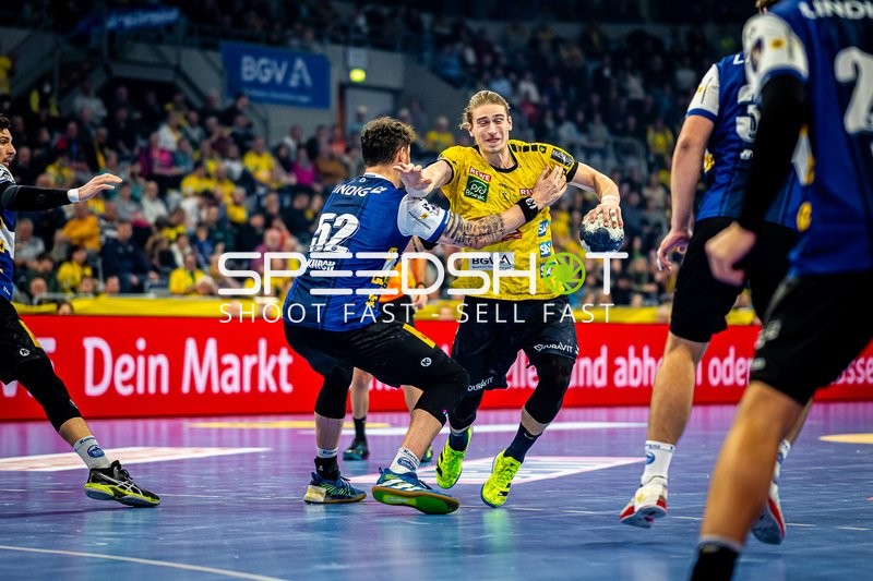 Handball I Herren I Saison 2023-2024 I Liqui Moly Handballbundesliga I 17. Spieltag I Rhein-Neckar Löwen - ThSV Eisenach I 20.12.2023