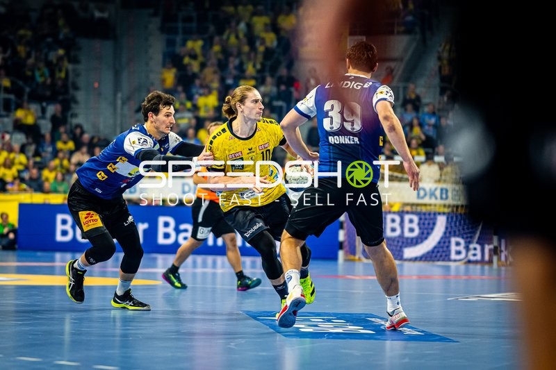 Handball I Herren I Saison 2023-2024 I Liqui Moly Handballbundesliga I 17. Spieltag I Rhein-Neckar Löwen - ThSV Eisenach I 20.12.2023