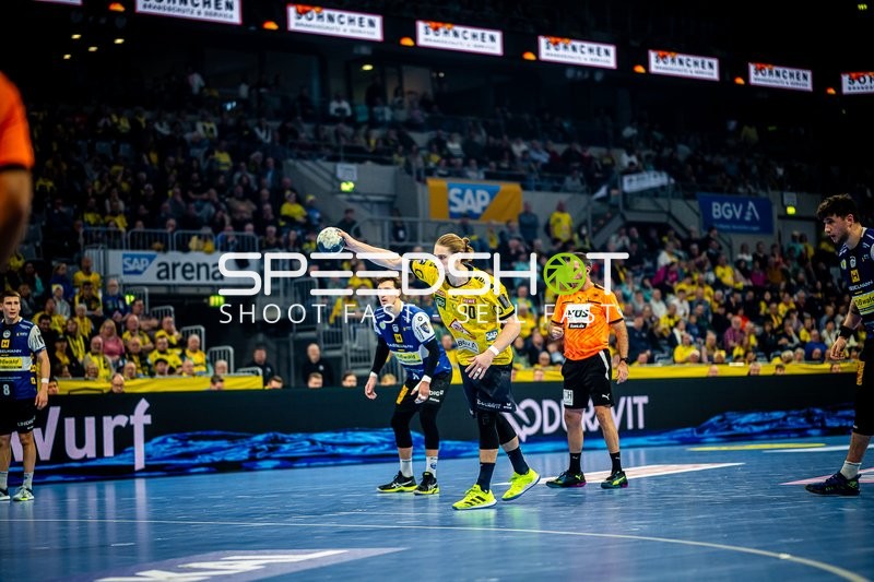 Handball I Herren I Saison 2023-2024 I Liqui Moly Handballbundesliga I 17. Spieltag I Rhein-Neckar Löwen - ThSV Eisenach I 20.12.2023