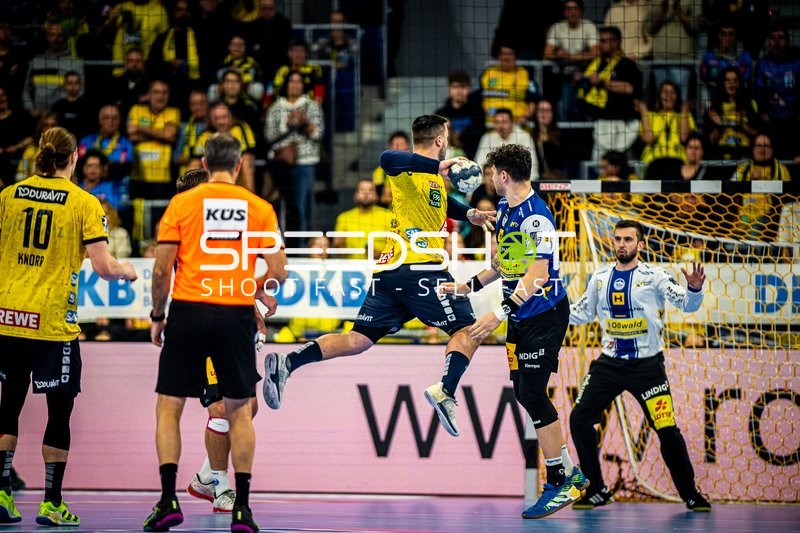 Handball I Herren I Saison 2023-2024 I Liqui Moly Handballbundesliga I 17. Spieltag I Rhein-Neckar Löwen - ThSV Eisenach I 20.12.2023