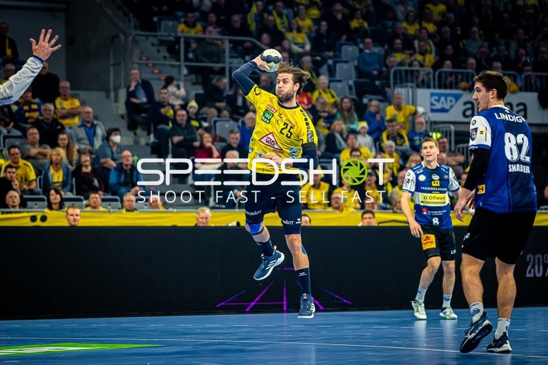 Handball I Herren I Saison 2023-2024 I Liqui Moly Handballbundesliga I 17. Spieltag I Rhein-Neckar Löwen - ThSV Eisenach I 20.12.2023