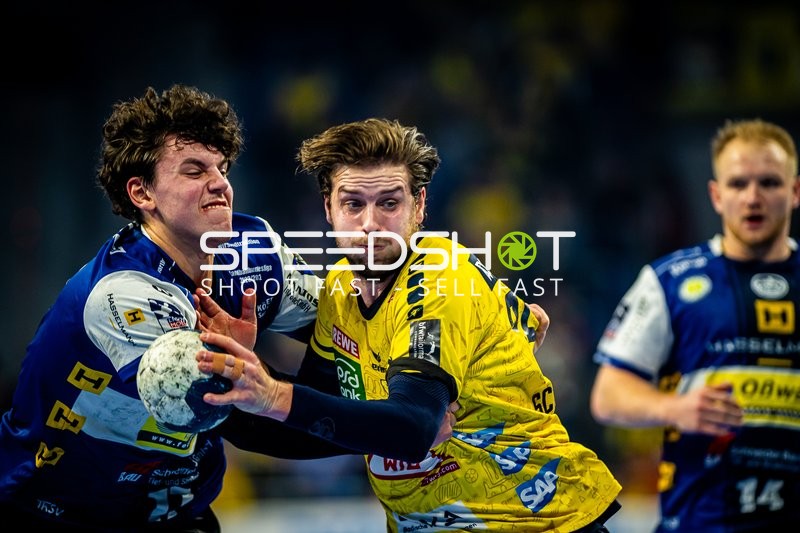 Handball I Herren I Saison 2023-2024 I Liqui Moly Handballbundesliga I 17. Spieltag I Rhein-Neckar Löwen - ThSV Eisenach I 20.12.2023