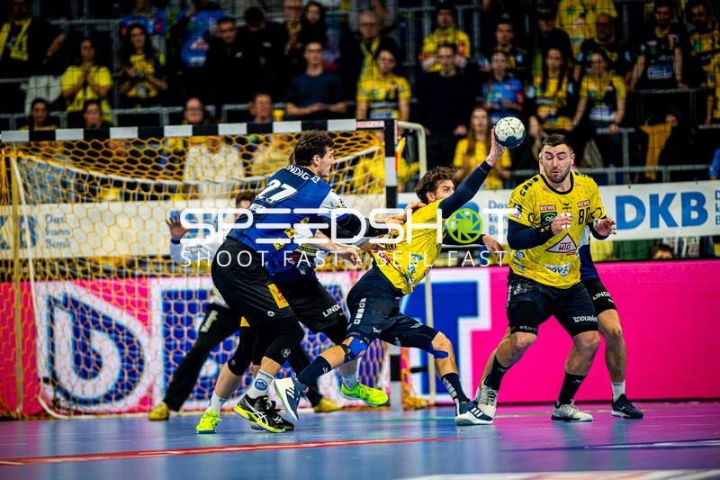 Handball I Herren I Saison 2023-2024 I Liqui Moly Handballbundesliga I 17. Spieltag I Rhein-Neckar Löwen - ThSV Eisenach I 20.12.2023