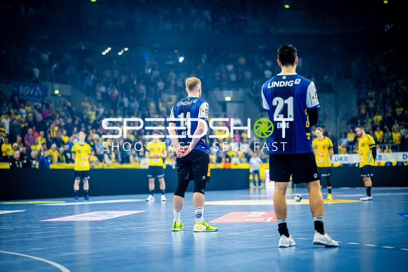 Handball I Herren I Saison 2023-2024 I Liqui Moly Handballbundesliga I 17. Spieltag I Rhein-Neckar Löwen - ThSV Eisenach I 20.12.2023