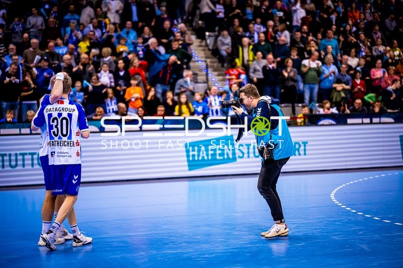 Handball I Herren I Saison 2023-2024 I Liqui Moly Handballbundesliga I 18. Spieltag I TVB Stuttgart - Rhein-Neckar Löwen I 23.12.2023