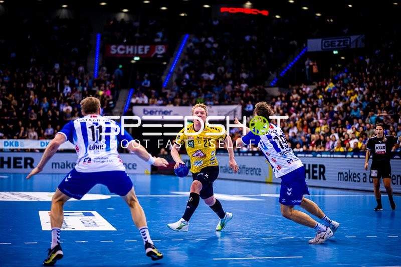 Handball I Herren I Saison 2023-2024 I Liqui Moly Handballbundesliga I 18. Spieltag I TVB Stuttgart - Rhein-Neckar Löwen I 23.12.2023